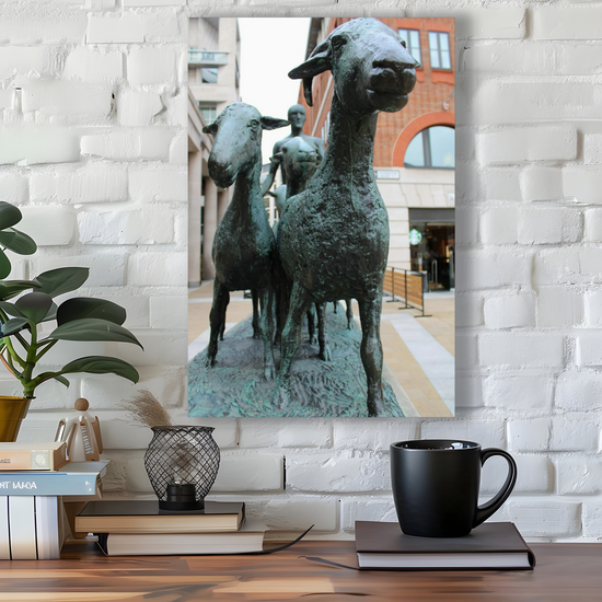 Canvas Art. Cityscapes & Landmarks. Paternoster Square. London. England.