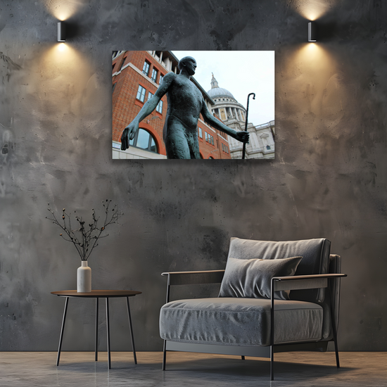 Canvas Art. Cityscapes & Landmarks. Paternoster Square. St. Paul's Cathedral. London. England.