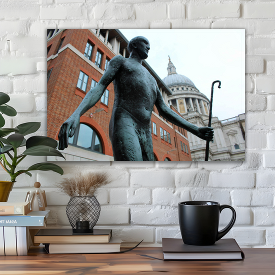 Canvas Art. Cityscapes & Landmarks. Paternoster Square. St. Paul's Cathedral. London. England.