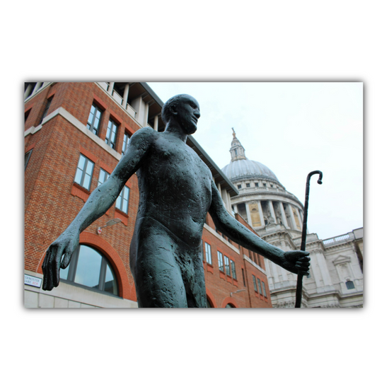 Canvas Art. Cityscapes & Landmarks. Paternoster Square. St. Paul's Cathedral. London. England.