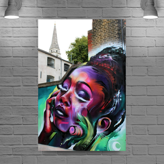 Canvas Art. Cityscapes & Landmarks. Brick Lane. Shoreditch. London. England.