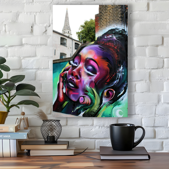 Canvas Art. Cityscapes & Landmarks. Brick Lane. Shoreditch. London. England.