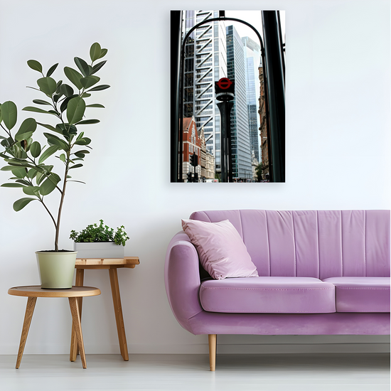 Canvas Art. Cityscapes & Landmarks. Liverpool Street Tube Station. London. England.