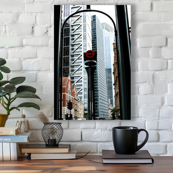 Canvas Art. Cityscapes & Landmarks. Liverpool Street Tube Station. London. England.