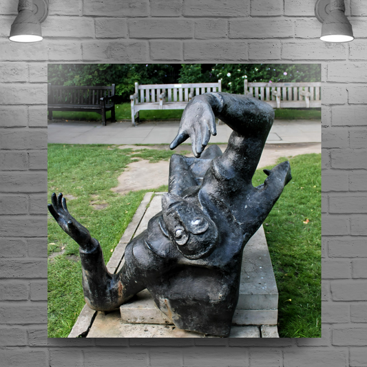 Canvas Art. Cityscapes & Landscapes. St. Paul's Cathedral Gardens. London. England.