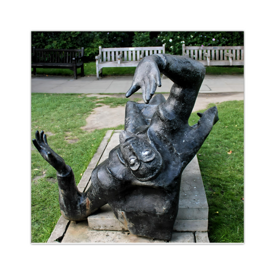 Canvas Art. Cityscapes & Landscapes. St. Paul's Cathedral Gardens. London. England.