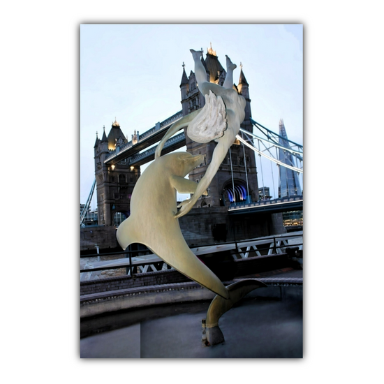 Canvas Art. Cityscapes & Landmarks. Tower Bridge. The Shard. London. England.