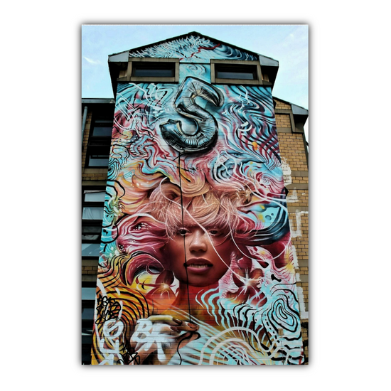 Canvas Art. Cityscapes & Landscapes. Brick Lane. Shoreditch. London. England.