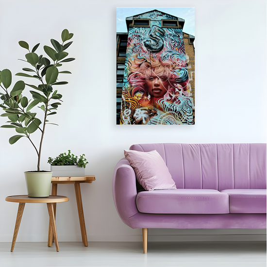 Canvas Art. Cityscapes & Landscapes. Brick Lane. Shoreditch. London. England.