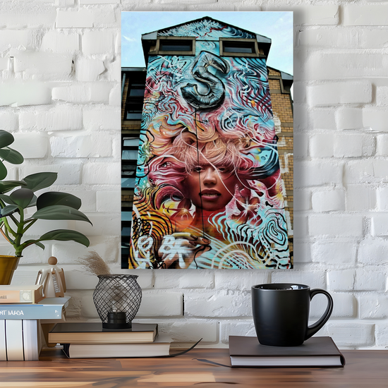 Canvas Art. Cityscapes & Landscapes. Brick Lane. Shoreditch. London. England.