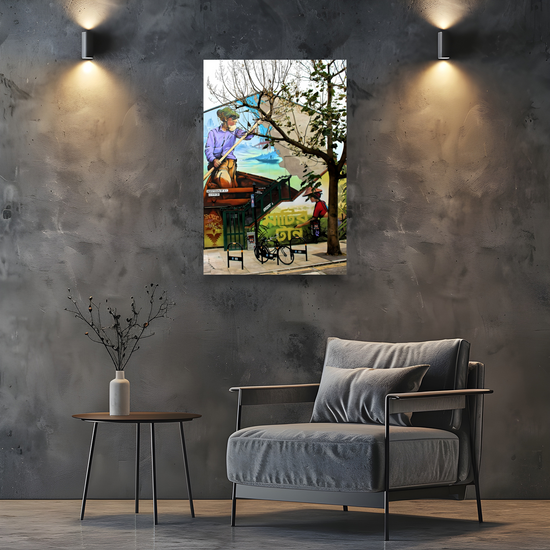 Canvas Art. Cityscapes & Landmarks. Brick Lane. Shoreditch. London. England.