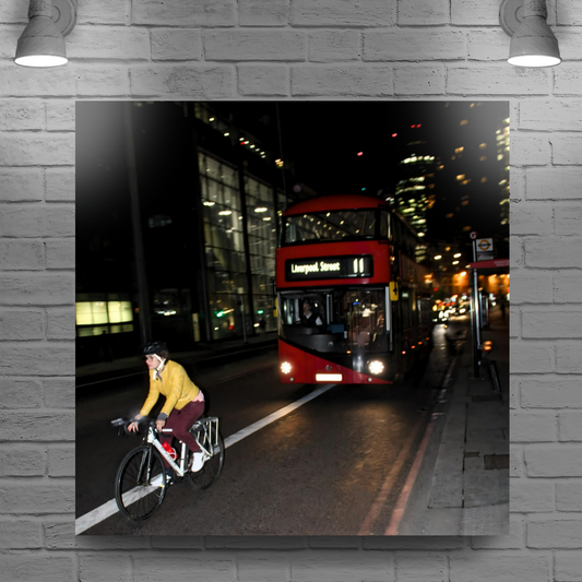 Canvas Art. Cityscapes & Landmarks. Liverpool Street. London. England.