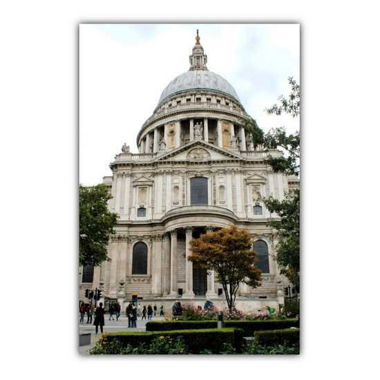 Canvas Art. Cityscapes & Landmarks. St. Paul's Cathedral. London. England.