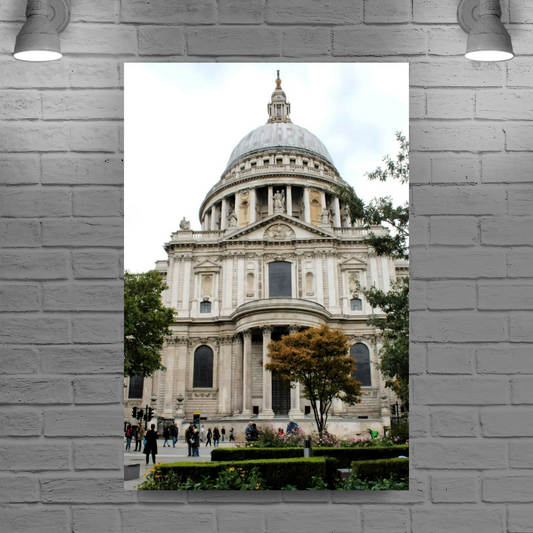Canvas Art. Cityscapes & Landmarks. St. Paul's Cathedral. London. England.