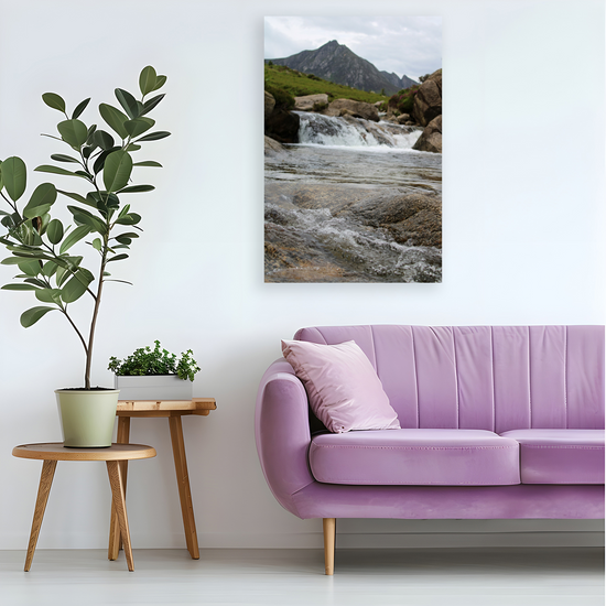 Canvas Art. Scottish Landscapes & Riverscapes. Glen Rosa Trail. Isle of Arran. Scotland.