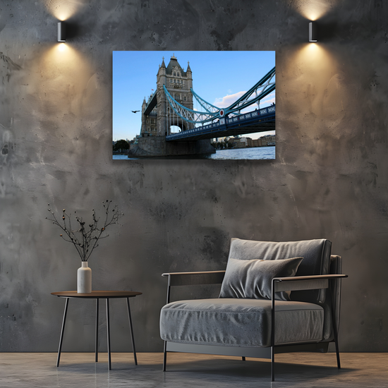 Giclée Mounted Wall Art Prints. Tower Bridge. London. England.