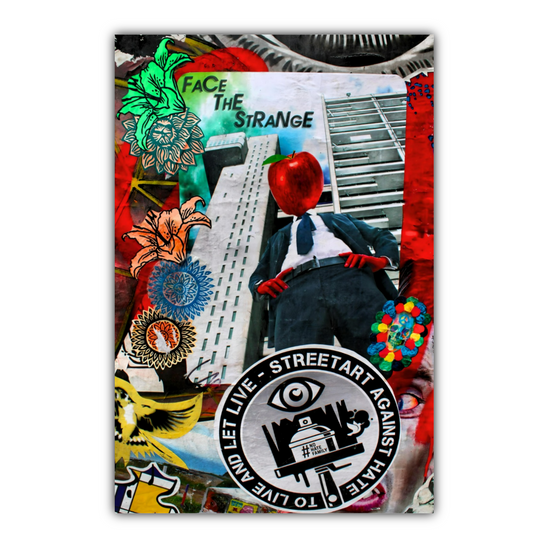 Giclée Mounted Wall Art Prints. Brick Lane. Shoreditch. London. England.