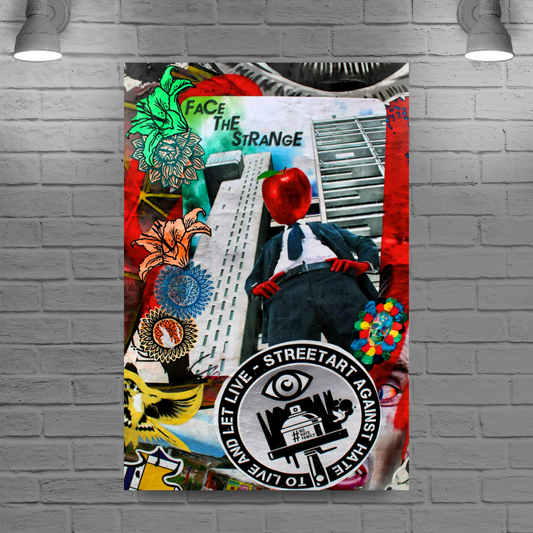 Canvas Art. Cityscapes & Landmarks. Brick Lane. Shoreditch. London. England.