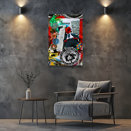 Giclée Mounted Wall Art Prints. Brick Lane. Shoreditch. London. England.