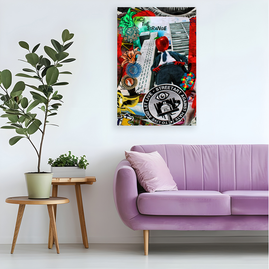 Giclée Mounted Wall Art Prints. Brick Lane. Shoreditch. London. England.