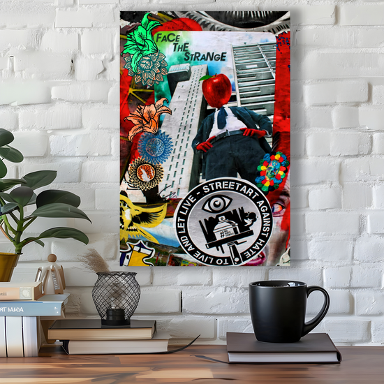 Giclée Mounted Wall Art Prints. Brick Lane. Shoreditch. London. England.