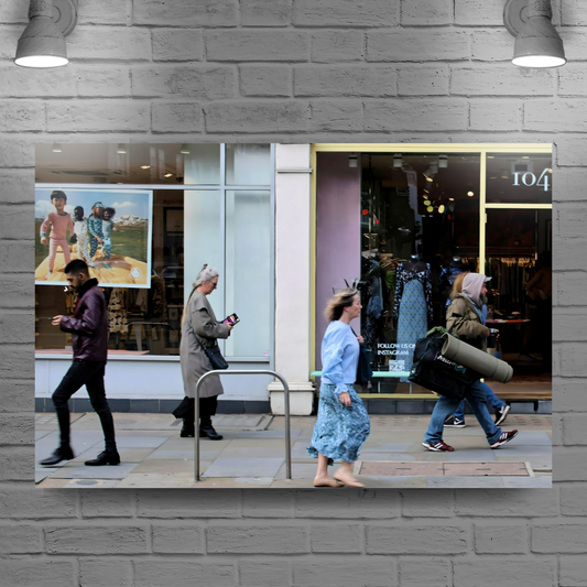 Canvas Art. Cityscapes & Landscapes. Kings Road. Chelsea. London. England.