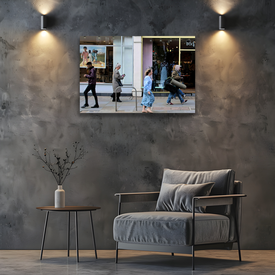 Canvas Art. Cityscapes & Landscapes. Kings Road. Chelsea. London. England.