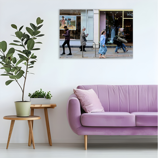 Canvas Art. Cityscapes & Landscapes. Kings Road. Chelsea. London. England.