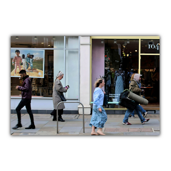 Canvas Art. Cityscapes & Landscapes. Kings Road. Chelsea. London. England.