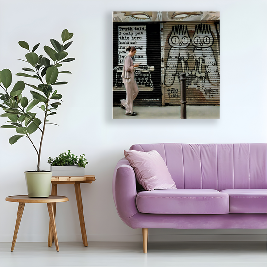 Giclée Mounted Wall Art Prints. Brick Lane. Shoreditch. London. England.