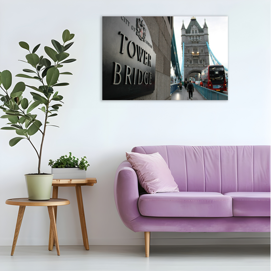 Canvas Art. Cityscapes & Landmarks. Tower Bridge. London. England.