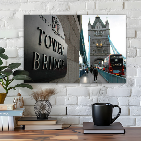 Canvas Art. Cityscapes & Landmarks. Tower Bridge. London. England.