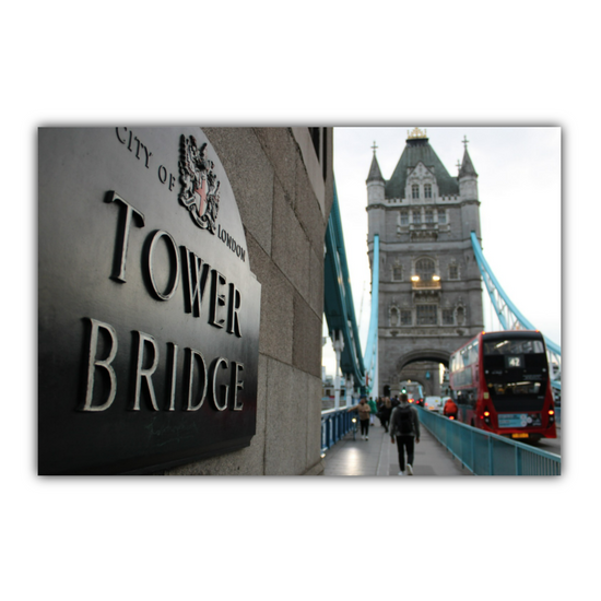 Canvas Art. Cityscapes & Landmarks. Tower Bridge. London. England.