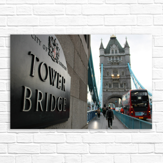 Canvas Art. Cityscapes & Landmarks. Tower Bridge. London. England.