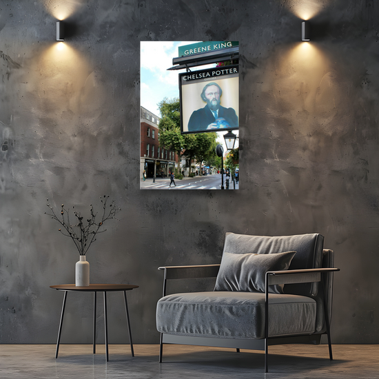 Canvas Art. Cityscapes & Landmarks. Kings Road. Chelsea. London. England.
