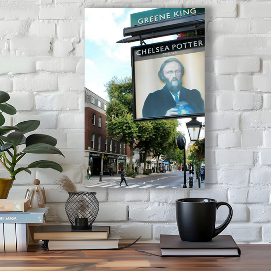 Canvas Art. Cityscapes & Landmarks. Kings Road. Chelsea. London. England.