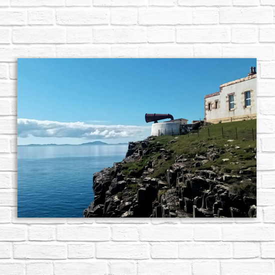 Canvas Art. Scottish Landscapes & Landmarks. Neist Point Lighthouse. Isle of Skye. Scotland.