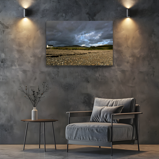 Canvas Art. Scottish Landscapes & Seascapes. Pirnmill & Imachar. Isle of Arran. Scotland.