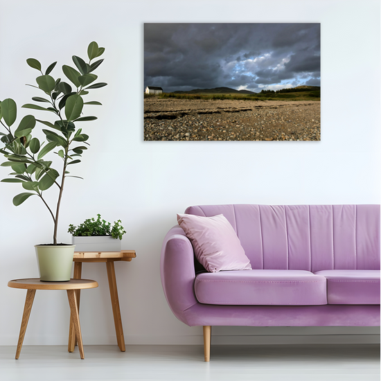 Canvas Art. Scottish Landscapes & Seascapes. Pirnmill & Imachar. Isle of Arran. Scotland.
