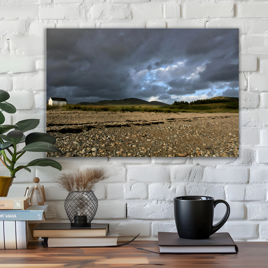 Canvas Art. Scottish Landscapes & Seascapes. Pirnmill & Imachar. Isle of Arran. Scotland.