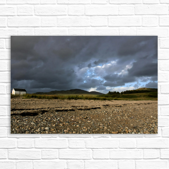 Canvas Art. Scottish Landscapes & Seascapes. Pirnmill & Imachar. Isle of Arran. Scotland.