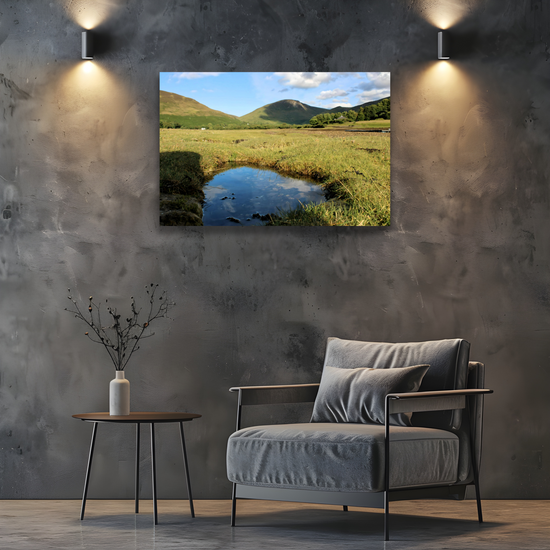 Canvas Art. Scottish Landscapes & Seascapes. Lochranza. Isle of Arran. Scotland.