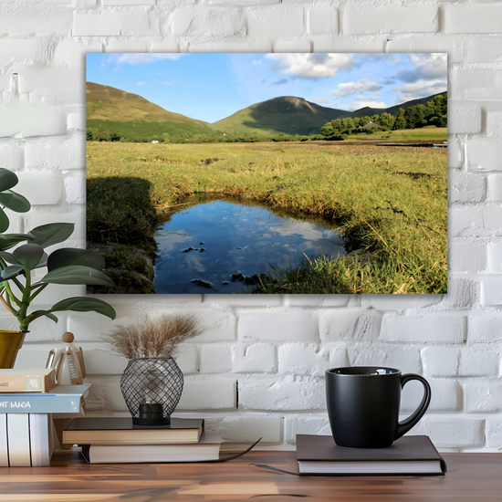 Canvas Art. Scottish Landscapes & Seascapes. Lochranza. Isle of Arran. Scotland.