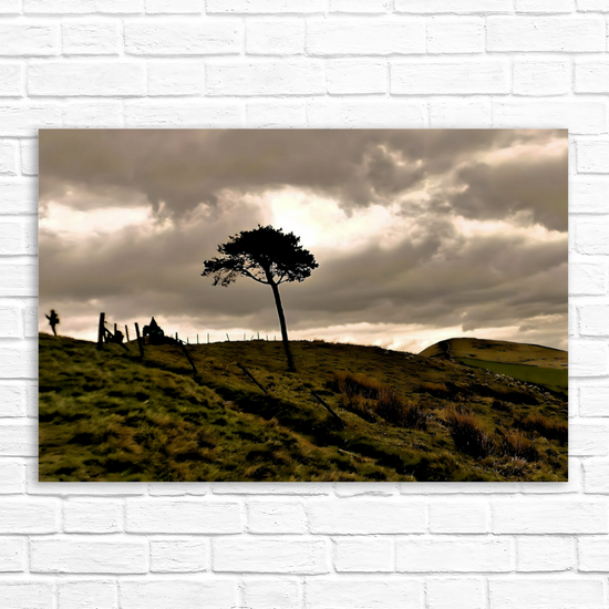 Canvas Art. English Landscapes & Riverscapes. Mam Tor. Peak District National Park. England.