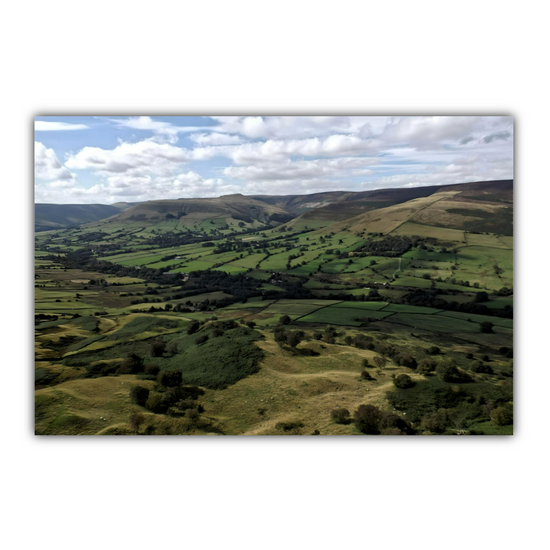 Canvas Art. English Landscapes & Riverscapes. Mam Tor. Peak District National Park. England.