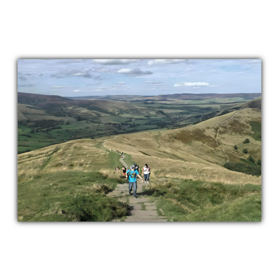 Canvas Art. English Landscapes & Riverscapes. Mam Tor. Peak District National Park. England.