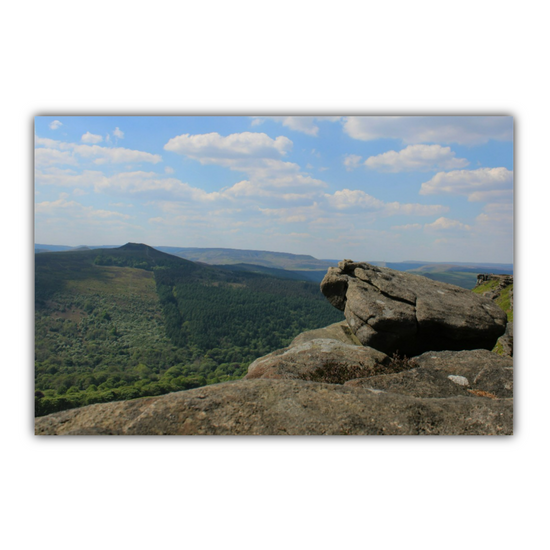 Canvas Art. English Landscapes & Riverscapes. Bamford Edge. Peak District National Park. England.