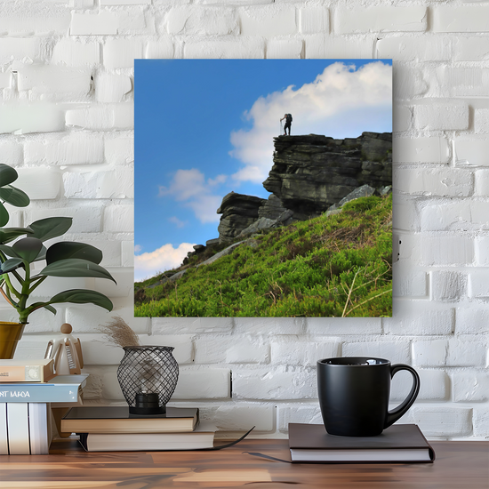Canvas Art. English Landscapes & Riverscapes. Bamford Edge. Peak District National Park. England.