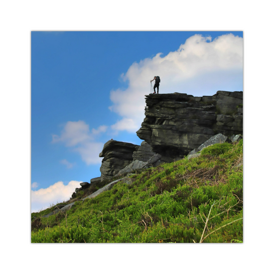 Canvas Art. English Landscapes & Riverscapes. Bamford Edge. Peak District National Park. England.