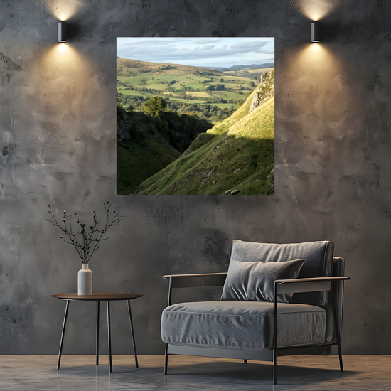 Canvas Art. English Landscapes & Riverscapes. Mam Tor. Peak District National Park. England.